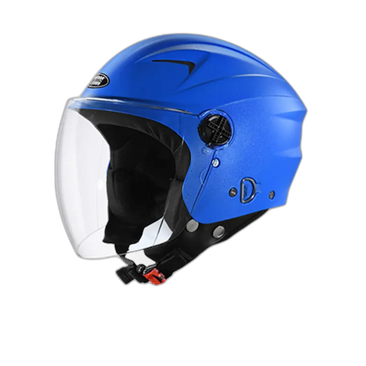 STUDDS Ray Blue Half Face Helmet