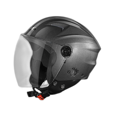 STUDDS Ray Super Gun Grey Half Face Helmet