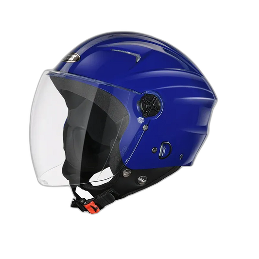 STUDDS Ray Super Indigo Half Face Helmet