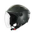 Studds Ray Super Military Green Half Face Helmet