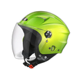 STUDDS Ray Super Parrot Green Half Face Helmet