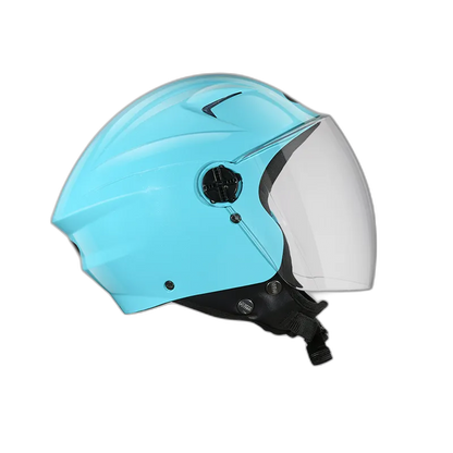 STUDDS Ray Super Pastel Green Half Face Helmet