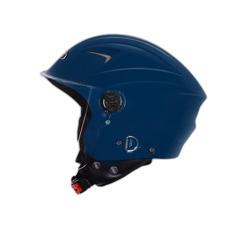 STUDDS Ray Super Petrol Blue Half Face Helmet