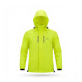 Reise Drytech Green Rain Jacket Riding Gears