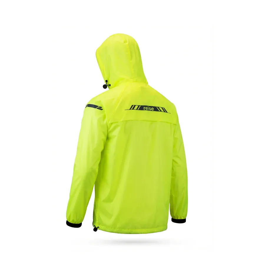 Reise Drytech Green Rain Jacket Riding Gears