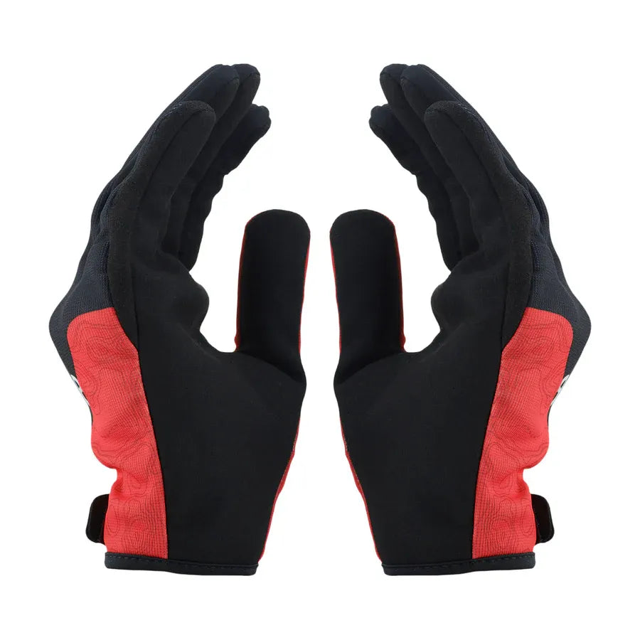Reise Knott Urban Red Gloves Riding Gears
