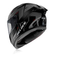 Reise Moto Mt Helde Red Black Speed D1 Full Face Helmet