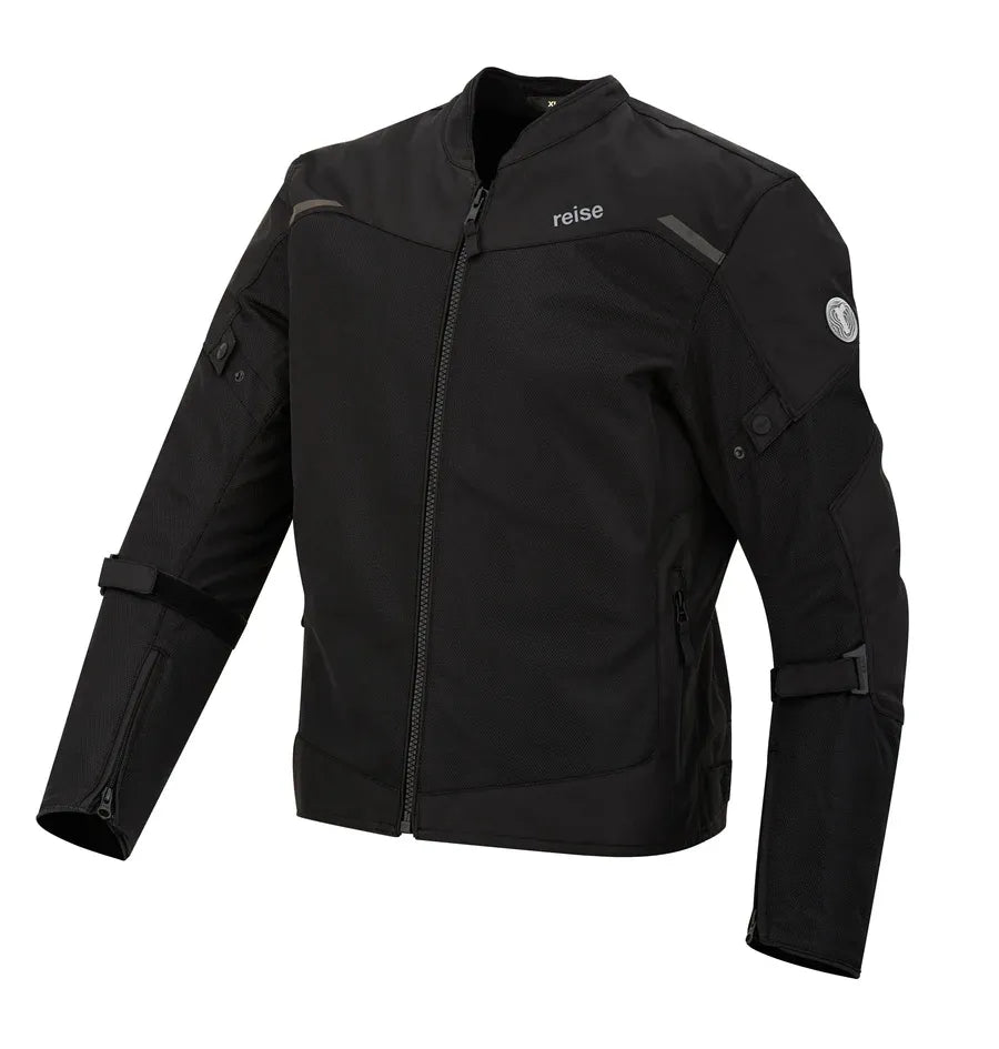 Reise Rizo Black Jacket Riding Gears