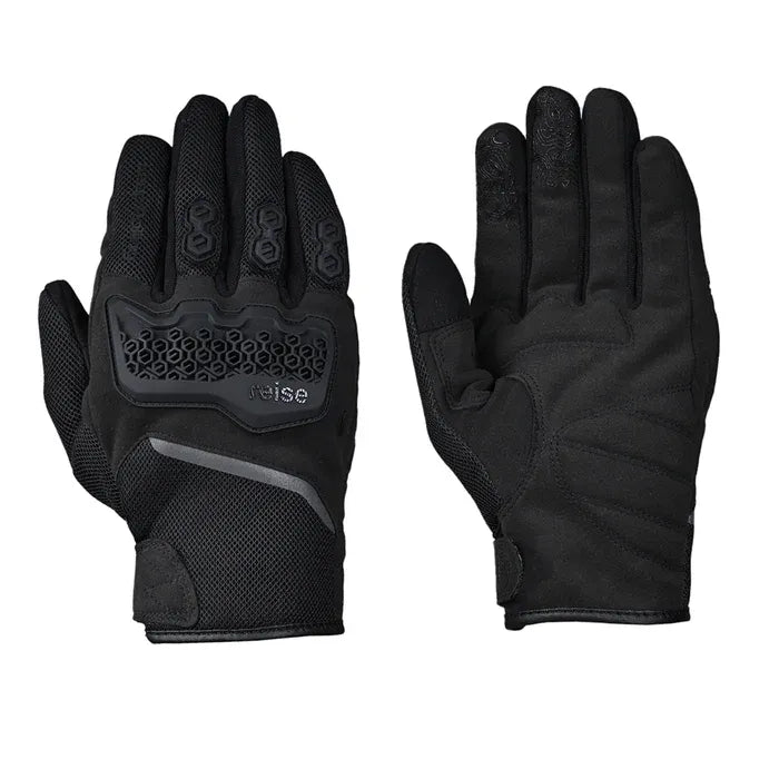 Reise Strada Black Gloves Riding Gears