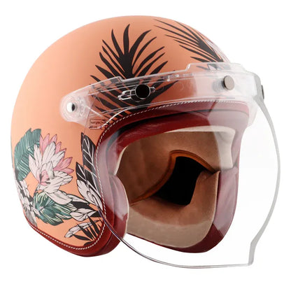 AXOR Retro Girls Hawai Half Face Helmet