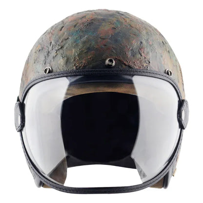 AXOR Retro Jet Veer Half Face Helmet