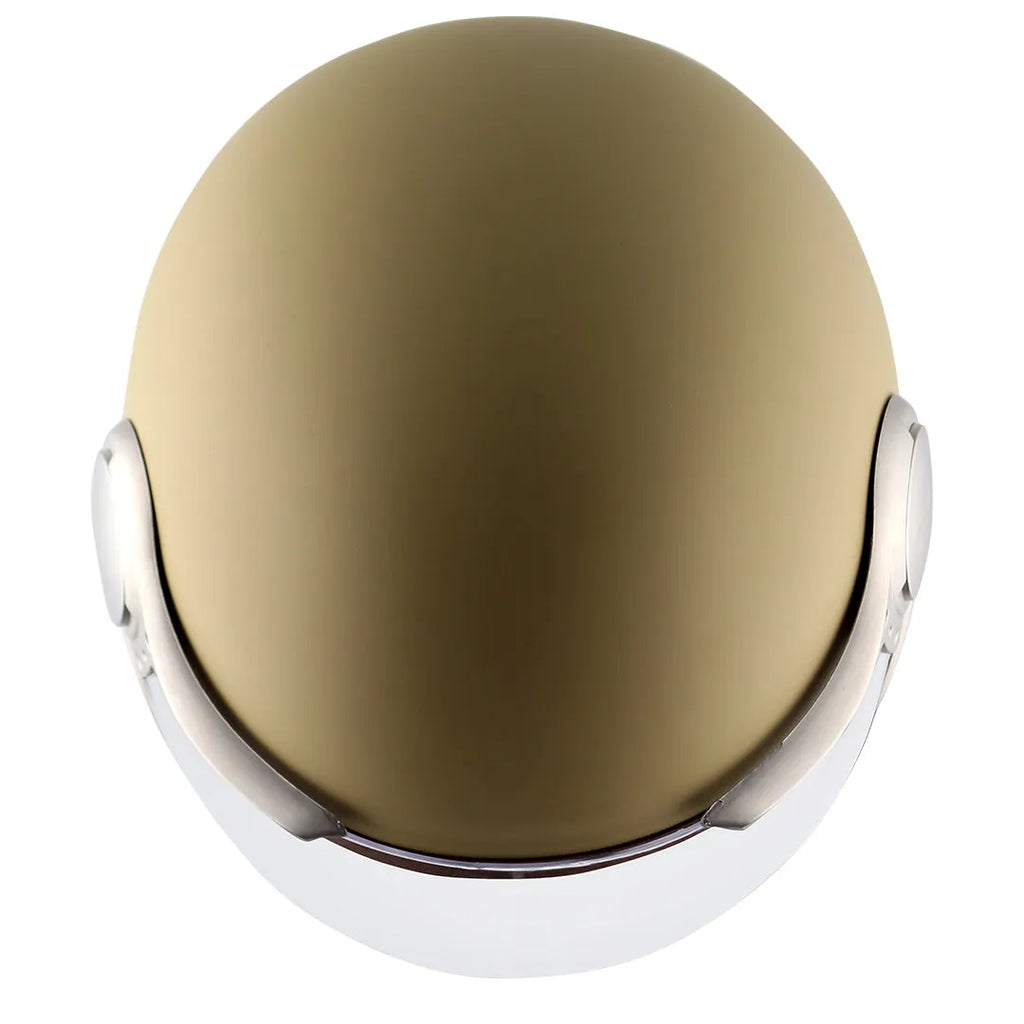 AXOR Retro Jet West Dull Desert Storm Half Face Helmet