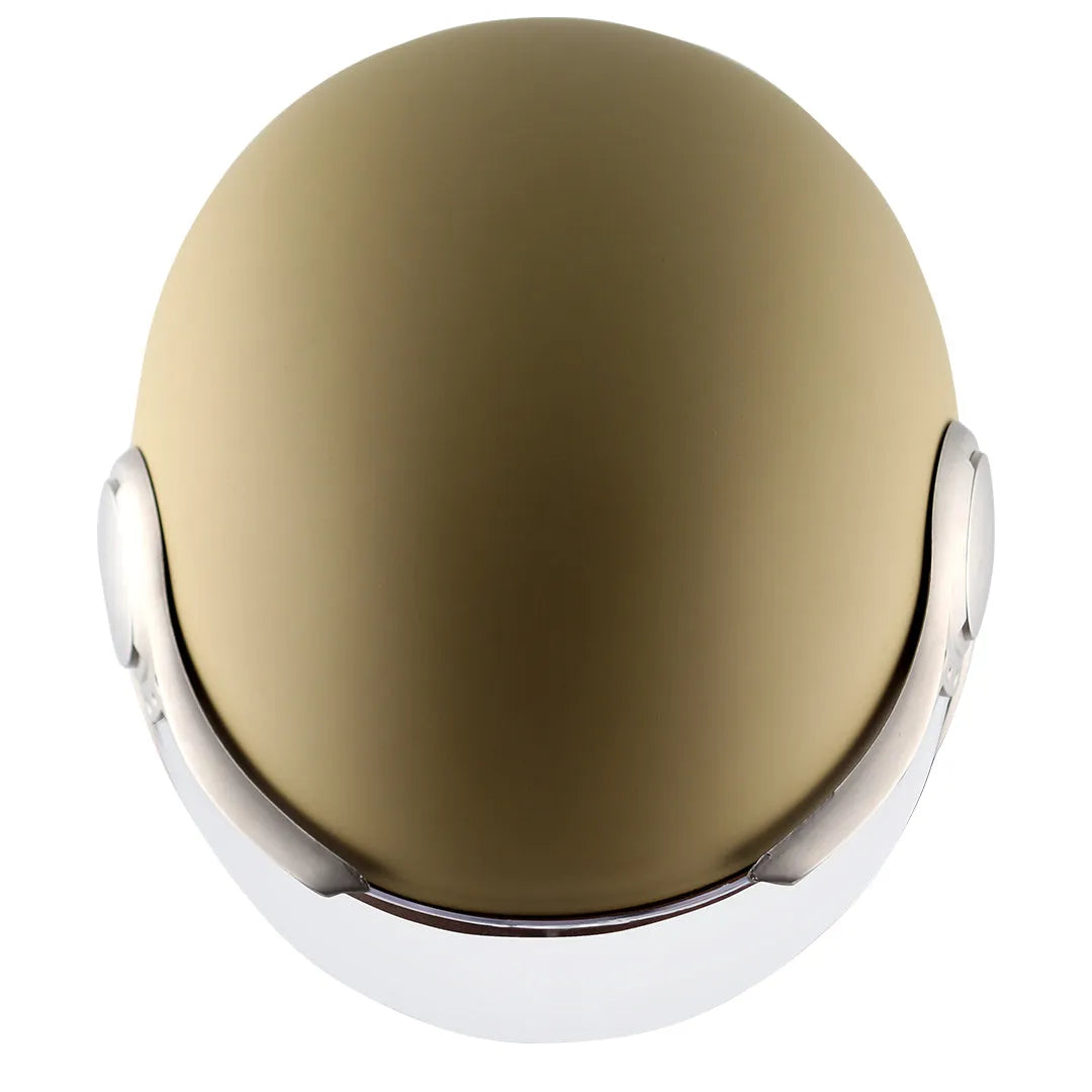 AXOR Retro Jet West Dull Desert Storm Half Face Helmet