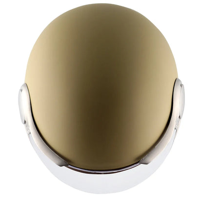 AXOR Retro Jet West Dull Desert Storm Half Face Helmet