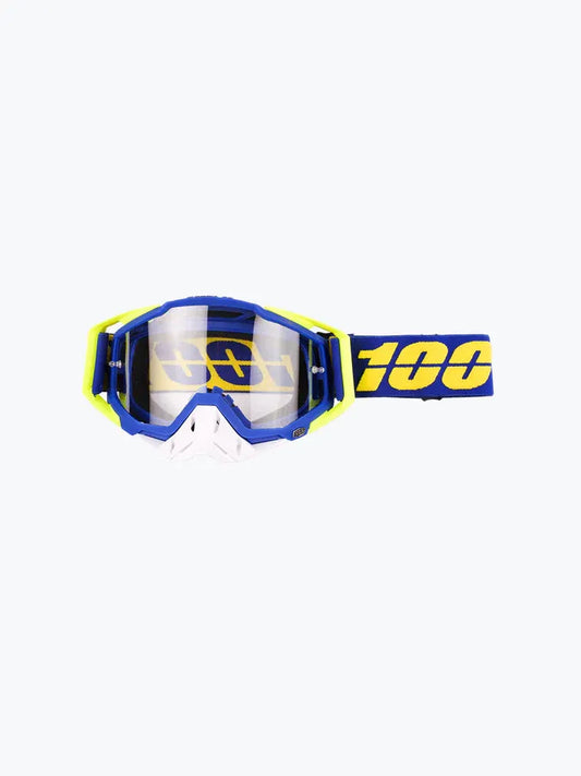 Ridex Goggles Flu.Yellow Blue Plain Tint
