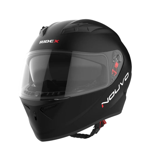 Ridex Nouvo Midnight Glossy Black Full Face Helmet