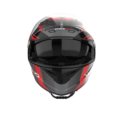 Ridex Nouvo Vf-1 Red Full Face Helmet