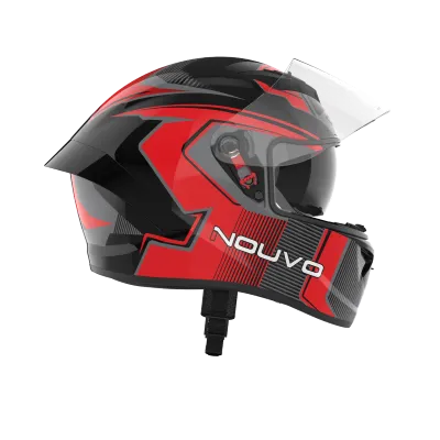 Ridex Nouvo Vf-1 Red Full Face Helmet