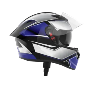 Ridex Nouvo Vf-3 Blue Full Face Helmet