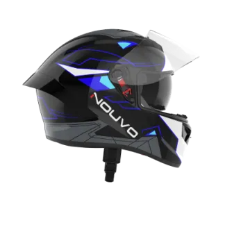 Ridex Nouvo Vf-4 Blue Full Face Helmet