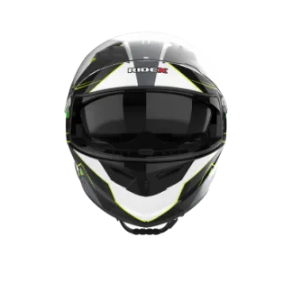Ridex Nouvo Vf-5 Green Full Face Helmet