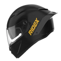 RIDEX Titanium Midnight Matt Black Full Face Helmet