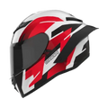 RIDEX Titanium White Hawk Glossy Full Face Helmet
