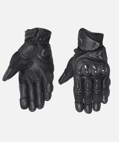 SOLACE Rival Black Gloves Riding Gears