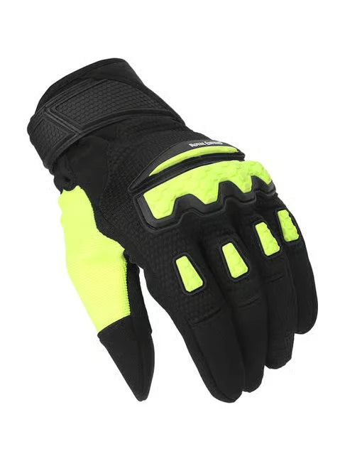 Royal Enfield Urban Hustler Gloves Neon Green