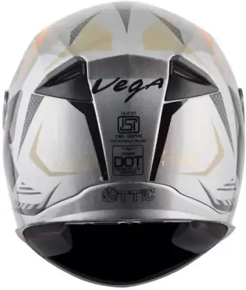 VEGA Ryker Attic Grey Black Full Face Helmet