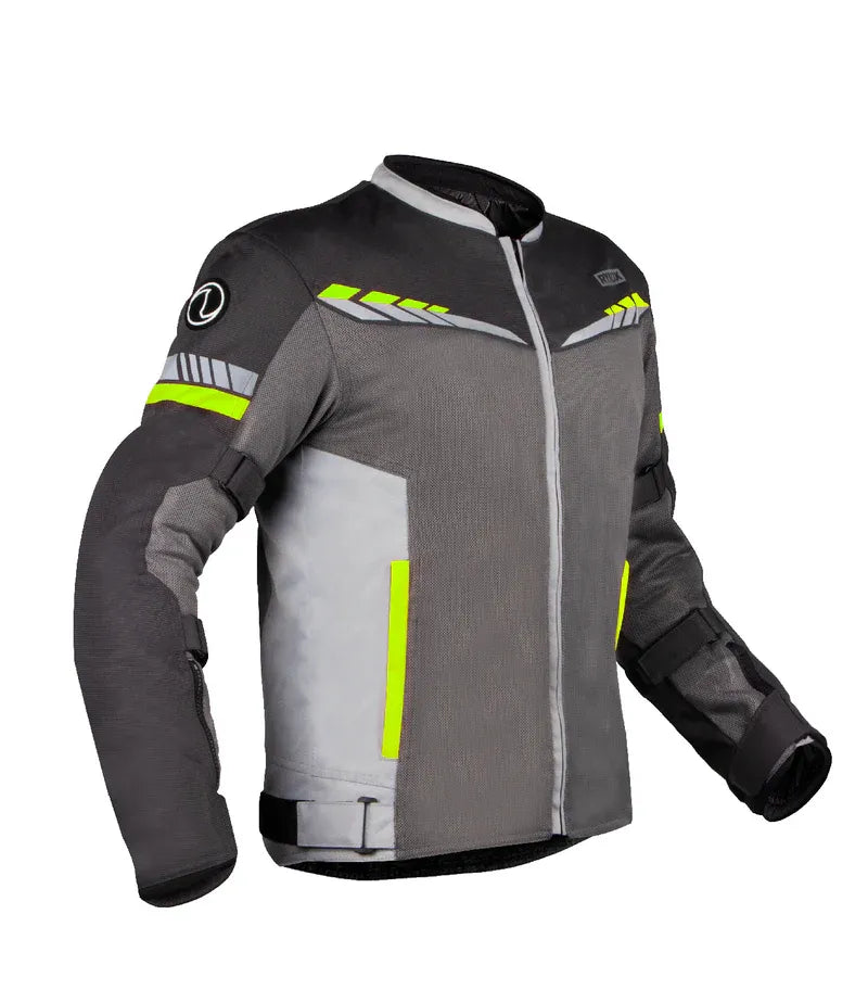 Rynox Air GT 4 Jacket Fluoro Gray Riding Gears