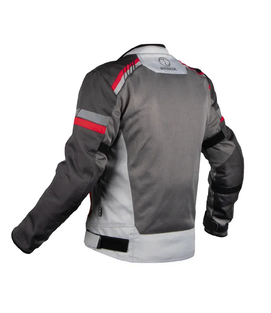 Rynox Air GT 4 Jacket Red Grey Riding gears