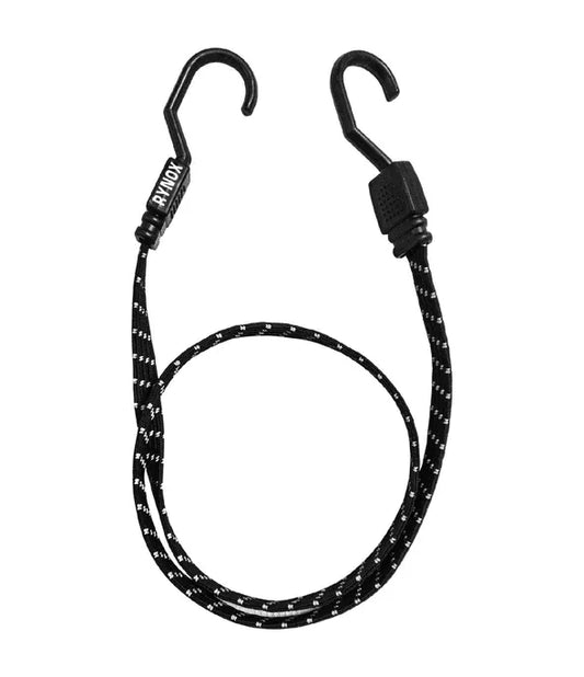 Rynox Gripper Reflective Bungees Black Riding Gears
