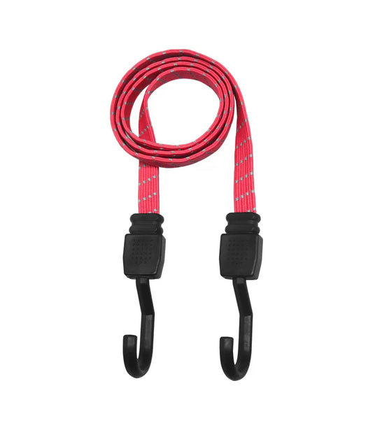 Rynox Gripper Reflective Bungees Red Riding Gears