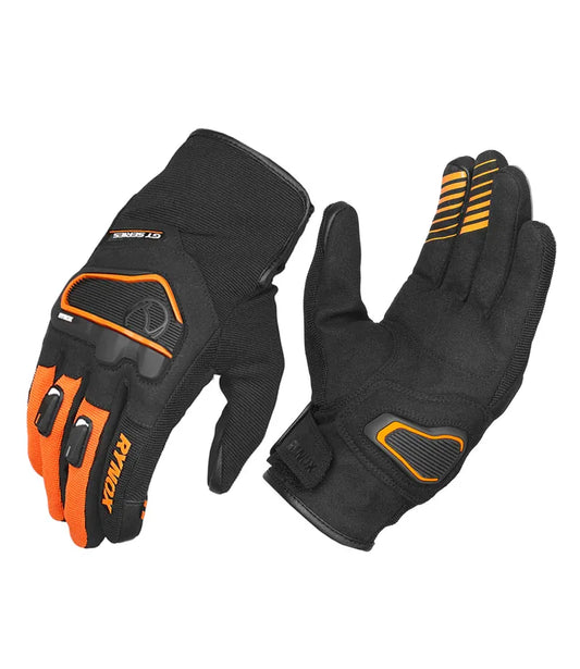 Rynox Helium GT 2 Gloves Black Orange