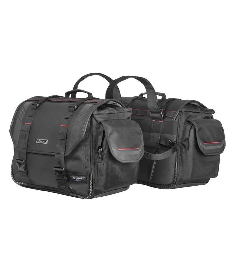 Rynox Nomad Saddlebags Black
