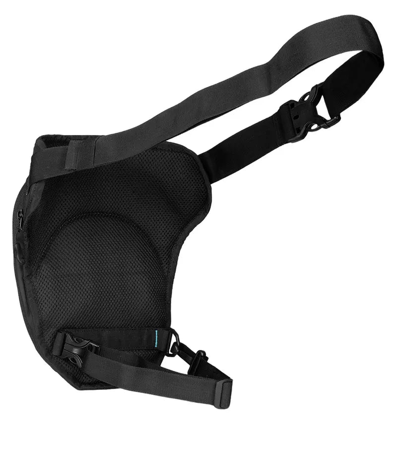 Rynox Pod Thigh Bag 5L Black Riding Gears