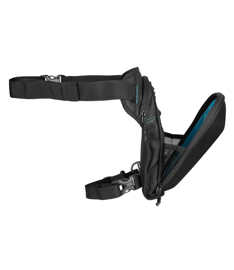 Rynox Pod Thigh Bag 5L Black Riding Gears