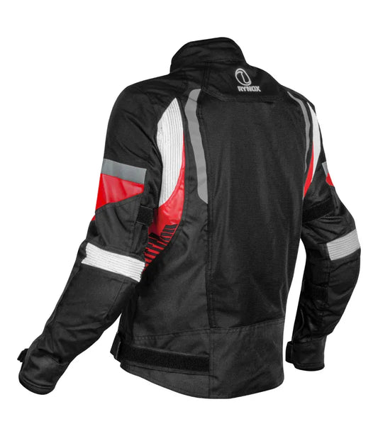 Rynox Tornado Pro Jacket Black Red