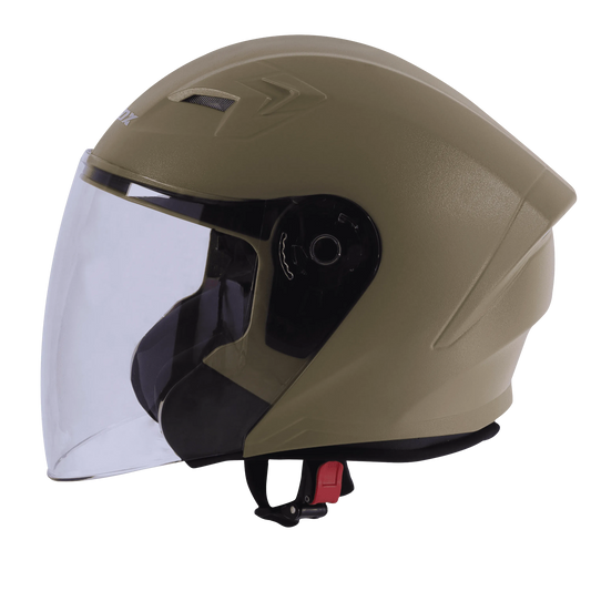 STEELBIRD Sba 17 Rdx Dashing Desert Storm Half Face Helmet