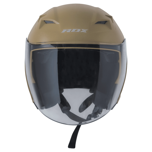 STEELBIRD Sba 17 Rdx Dashing Desert Storm Half Face Helmet