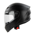 STEELBIRD Sba 19 R2K Dashing Black 580Mm Clear Full Face Helmet