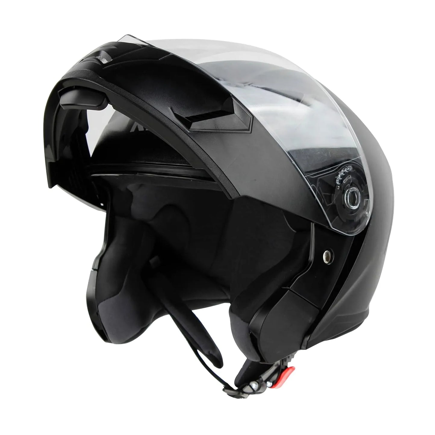 STEELBIRD Sba 19 R2K Dashing Black 580Mm Clear Full Face Helmet