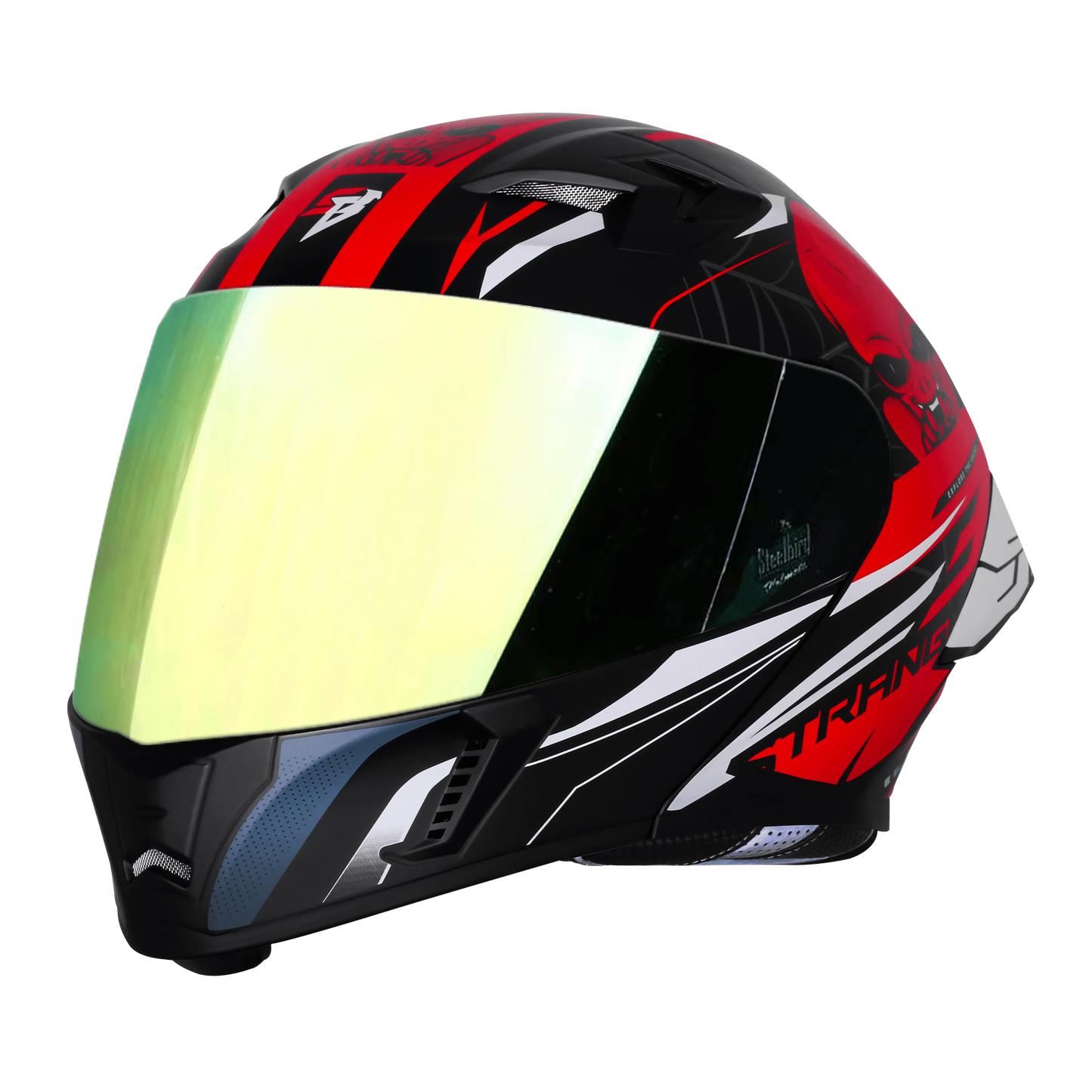 SBA-20 STRANGE MATT BLACK RED MD