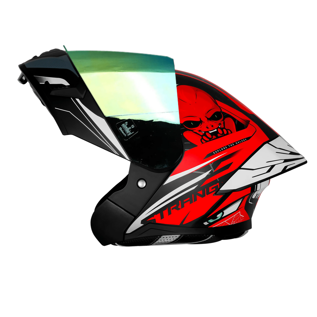 SBA-20 STRANGE MATT BLACK RED MD