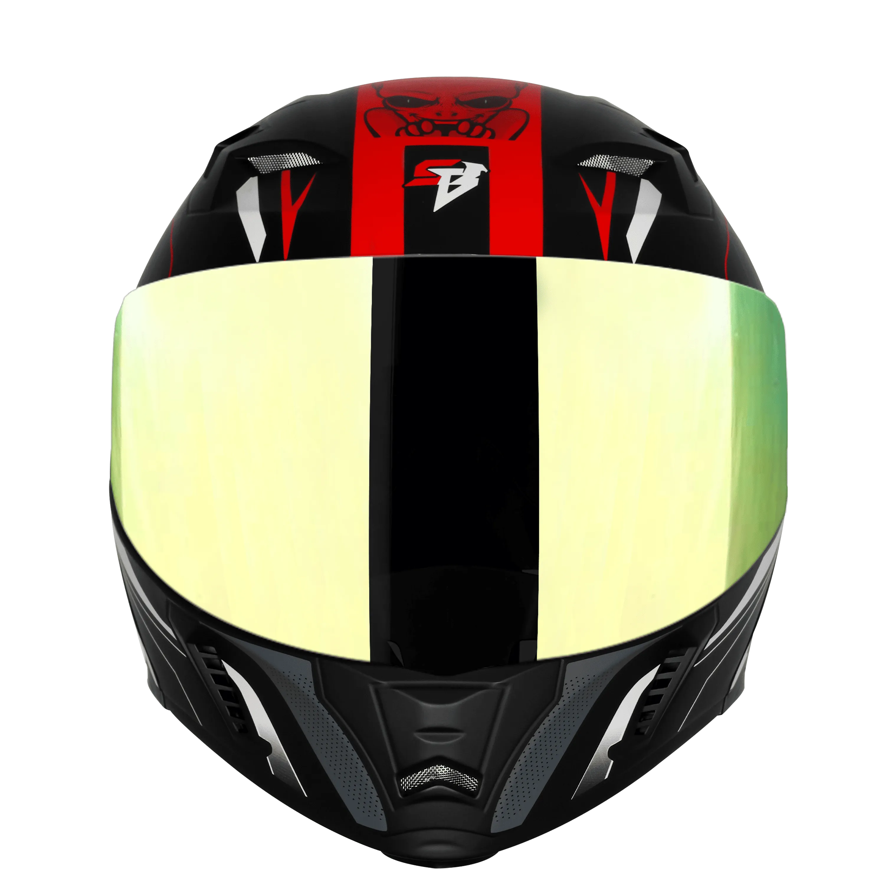 SBA-20 STRANGE MATT BLACK RED MD