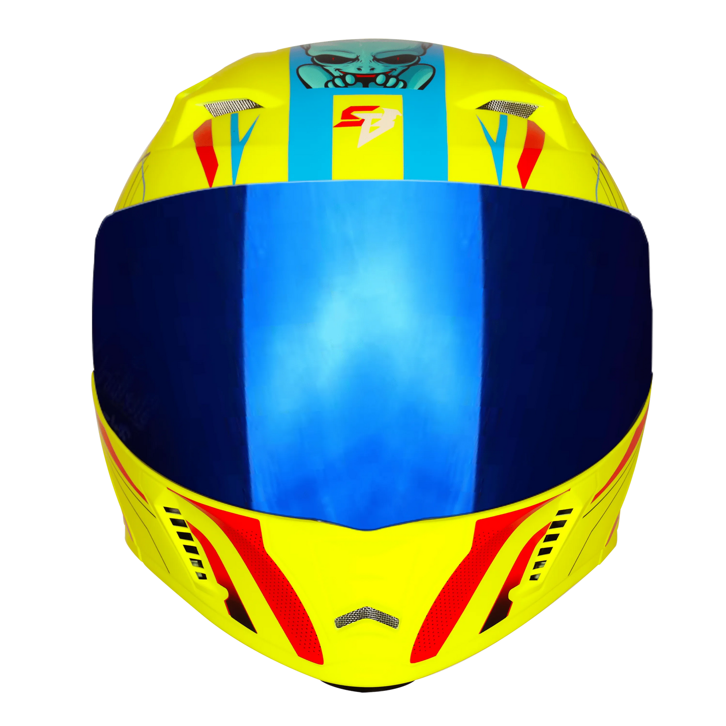 SBA-20 STRANGE MATT FLU NEON CYAN GREEN MD