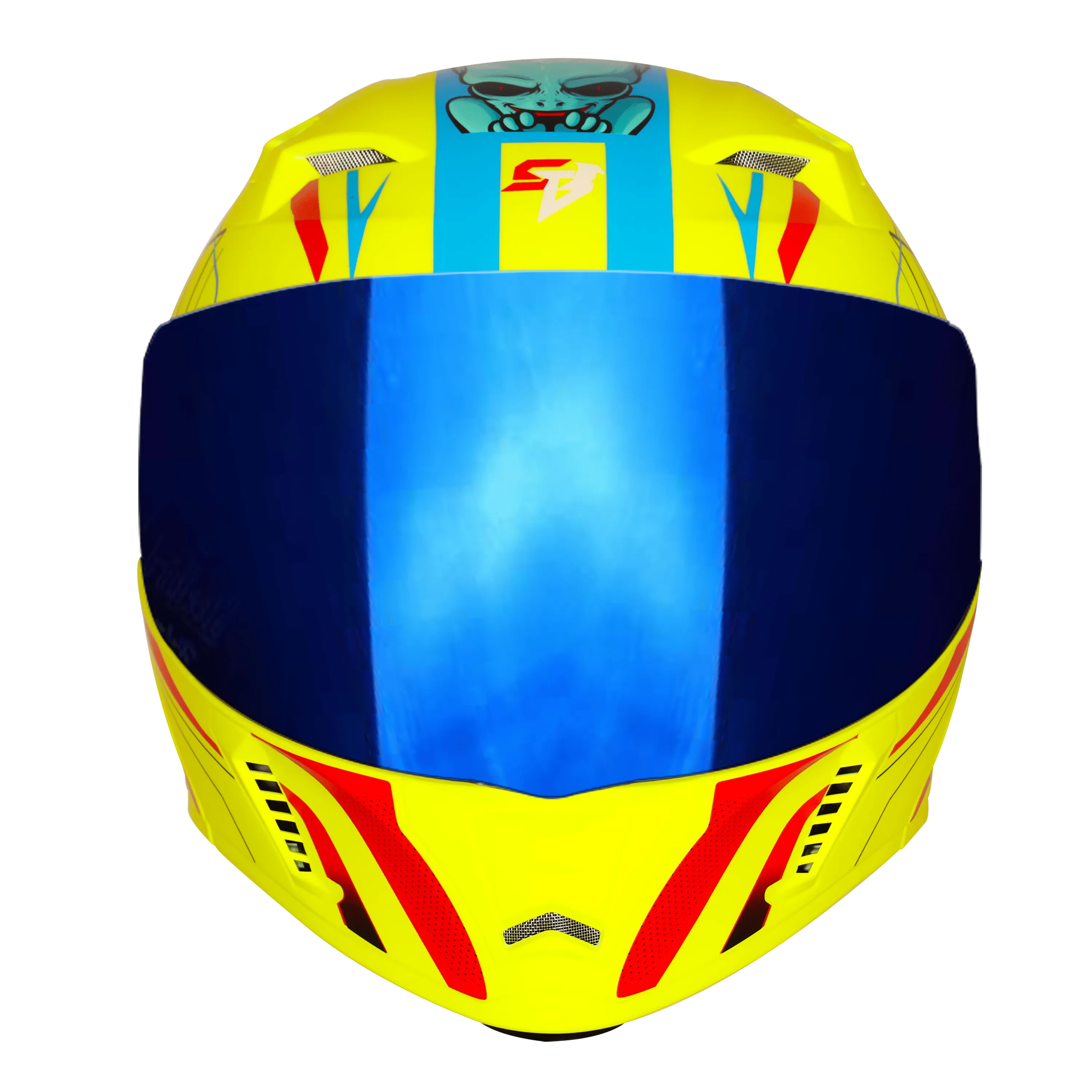 SBA-20 STRANGE MATT FLU NEON CYAN GREEN MD