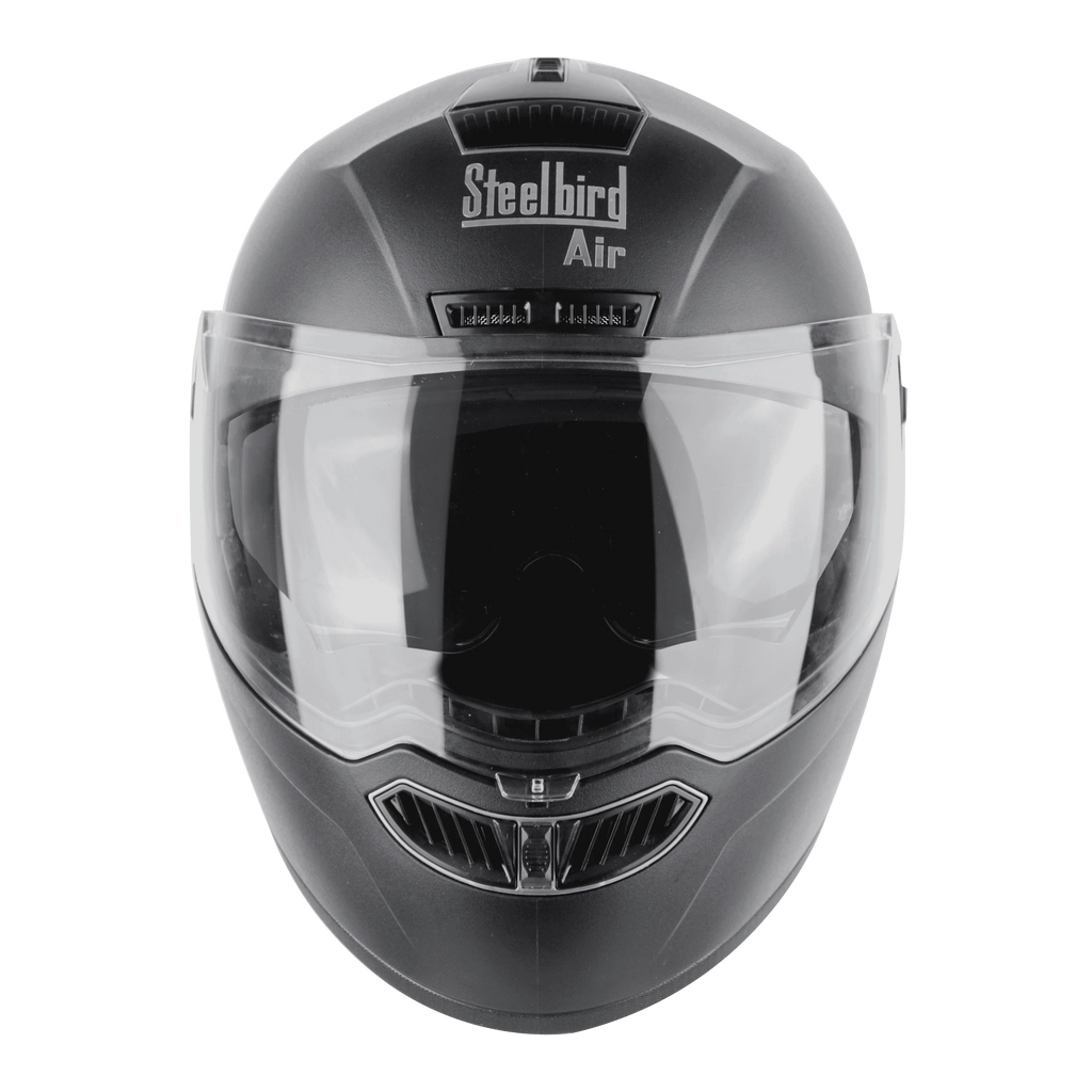 STEELBIRD Sba 7 Iss Dashing Black Full Face Helmet