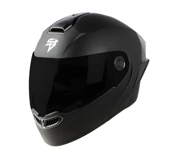 STEELBIRD Sba 8 Black Full Face Helmet